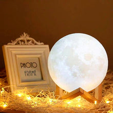 Load image into Gallery viewer, Mom to Daughter, 6in Custom 3D Moon Lamp | Greatest Gift for Girls