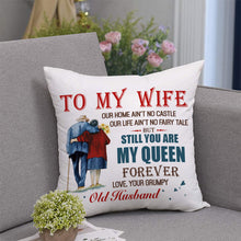 Load image into Gallery viewer, Gifts to Wife, Pillow Cover-You are my Queen