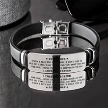 Load image into Gallery viewer, To Lover, love you forever Bracelet, Birthday Graduation Anniversary Gift