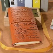 Load image into Gallery viewer, To Wife, Engraved Vintage Leather Journal