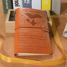 Load image into Gallery viewer, To Wife, Vintage Leather Journal