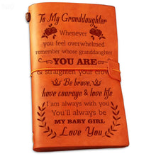 Load image into Gallery viewer, to granddaughter journal