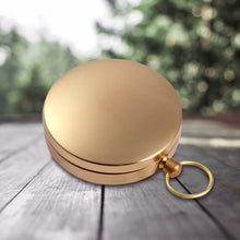 Load image into Gallery viewer, Mum to Daughter, Engraved Compass with Leather Case