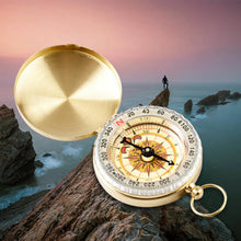 Load image into Gallery viewer, To Granddaughter, Engraved Compass with Leather Case