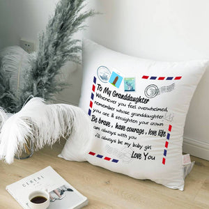 🎁To Granddaughter, Pillow Case - I am always with you