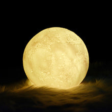 Load image into Gallery viewer, Mom to Daughter, 6in Custom 3D Moon Lamp | Greatest Gift for Girls
