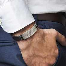 Load image into Gallery viewer, To my Son always remember Bracelet, Birthday Graduation Gift
