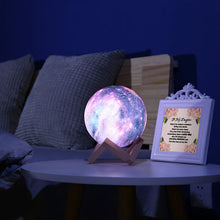 Load image into Gallery viewer, To Daughter Gifts, 2020 Newest 3D Moon Lamp | Greatest Gift for Girls
