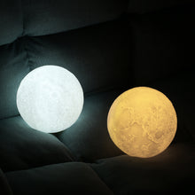 Load image into Gallery viewer, Dad to Daughter Gifts, 6in Engraved 3D Moon Lamp | Greatest Gift for Girls
