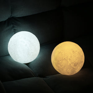 Dad to Daughter Gifts, 6in Engraved 3D Moon Lamp | Greatest Gift for Girls