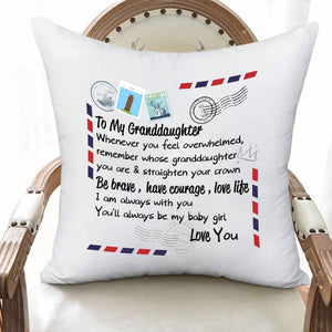 🎁To Granddaughter, Pillow Case - I am always with you