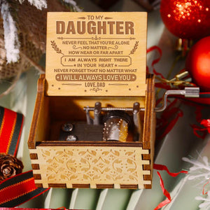 Dad to Daughter Music Box