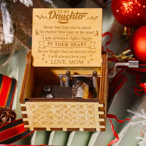 Mom to daughter music box