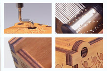 Load image into Gallery viewer, Son to Mom, Custom Wooden Music Box, Play &quot;Castle In The Sky&quot;
