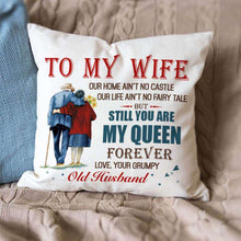 Load image into Gallery viewer, Gifts to Wife, Pillow Cover-You are my Queen
